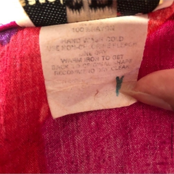 Vintage Sarah b studio blouse button front - Picture 12 of 16